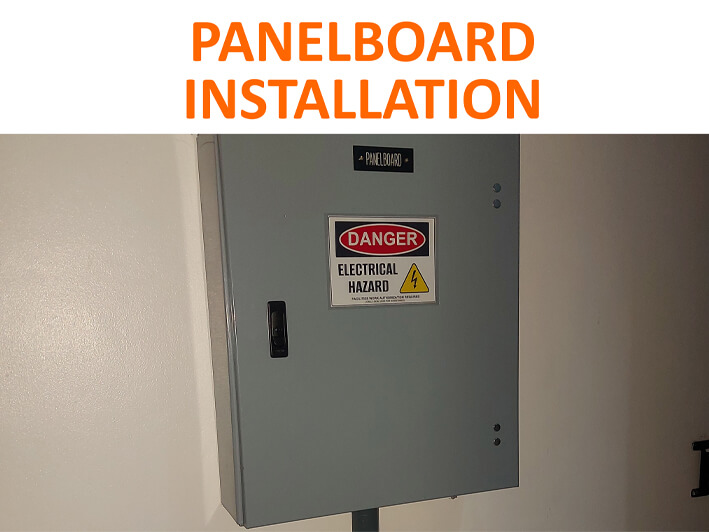 Panelboard-Installation